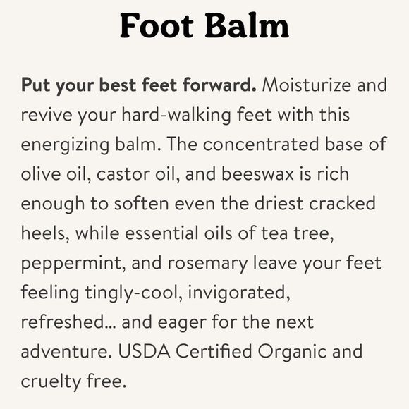 $9❤️‍🔥 LAST 1! Badger Organic Foot Balm NEW IN PACKAGE Natural Dry Feet - Picture 6 of 7